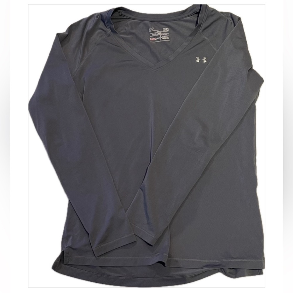 Under Armour Women's Charcoal Long Sleeve Tee
